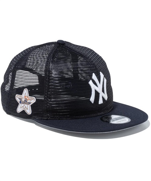 NEW ERA/ニューエラ キャップ 9FIFTY MLB ALL MESH メッシュキャップ ニューヨーク・ヤンキース 13515852(NVY-FREE)