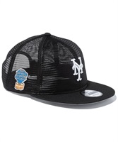 NEW ERA/ニューエラ キャップ 9FIFTY MLB All Mesh ニューヨーク・メッツ ブラック 13515853