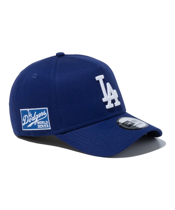 NEW ERA/ニューエラ キャップ 9FORTY A-Frame MLB Side Patch ロサンゼルス・ドジャース ダークロイヤル 13515969