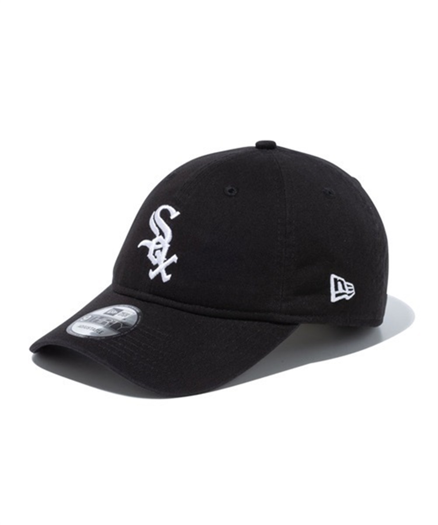 NEW ERA/ニューエラ キャップ 9THIRTY MLB ワールドシリーズ Side Patch シカゴ・ホワイトソックス ブラック 13516032(BLK-FREE)