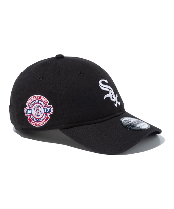 NEW ERA/ニューエラ キャップ 9THIRTY MLB ワールドシリーズ Side Patch シカゴ・ホワイトソックス ブラック 13516032