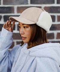 milsa/ミルサ キャップ スエードイヤーフラップキャップ 234061209(BE/WT-ONESIZE)