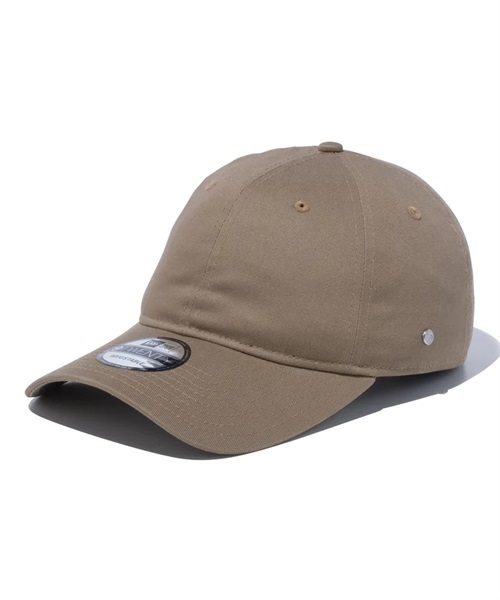 NEW ERA/ニューエラ キャップ 9TWENTY ロングバイザー Metal Flag ブリティッシュカーキ キャップ 13750678(BKHA-FREE)