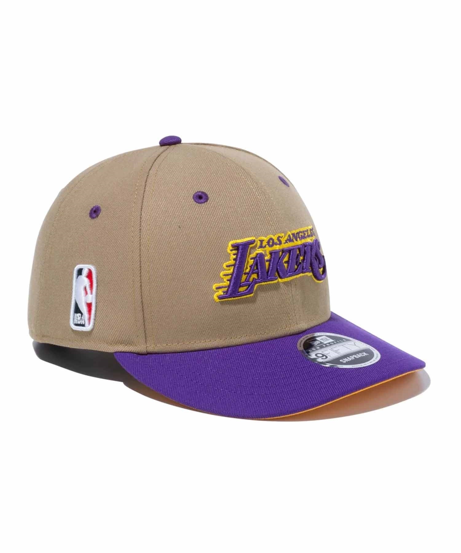 NEW ERA/ニューエラ キャップ LP 9FIFTY NBA Color Custom ロサンゼルス・レイカーズ ペブル 13750858(PBLPU-FREE)