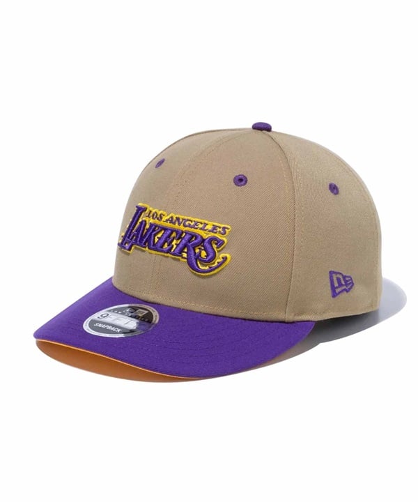 NEW ERA/ニューエラ キャップ LP 9FIFTY NBA Color Custom ロサンゼルス・レイカーズ ペブル 13750858