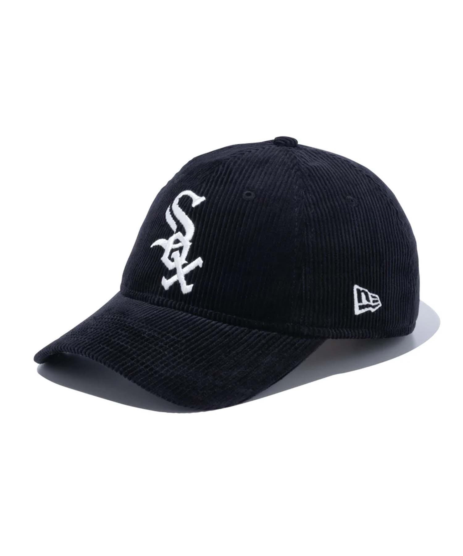 NEW ERA/ニューエラ キャップ 9TWENTY MLB Corduroy コーデュロイ シカゴ・ホワイトソックス 13751045(BLK-FREE)