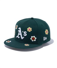 NEW ERA/ニューエラ キャップ 59FIFTY MLB Flower Embroidery オークランド・アスレチックス 13751121