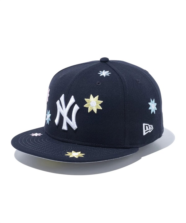 NEW ERA/ニューエラ キャップ 59FIFTY MLB Flower Embroidery ニューヨーク・ヤンキース 13751140