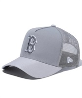 NEW ERA/ニューエラ キャップ 9FORTY A-Frame トラッカー The Gray ボストン・レッドソックス グレー 13515954(GYGY-F)