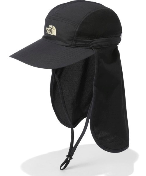 THE NORTH FACE/ザ・ノース・フェイス Sunshield Cap サンシールドキャップ NN02308 キャップ UVカット KK1 E6(BKBK-M)