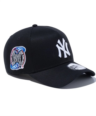 NEW ERA/ニューエラ キャップ 9FORTY A-Frame MLB サブウェイシリーズ Side Patch ニューヨーク・ヤンキース ブラック 13328260