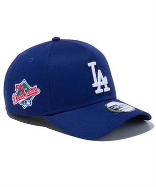 NEW ERA/ニューエラ キャップ 9FORTY A-Frame MLB ワールドシリーズ Side Patch ロサンゼルス・ドジャース ダークロイヤル 13328261