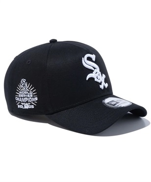NEW ERA/ニューエラ キャップ 9FORTY A-Frame MLB ワールドシリーズ Side Patch シカゴ・ホワイトソックス ブラック 13328262
