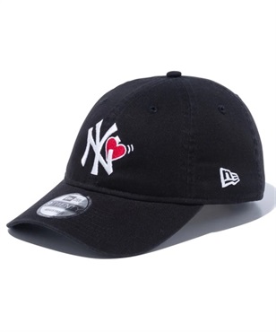 NEW ERA/ニューエラ キャップ 9THIRTY With Heart ニューヨーク・ヤンキース ブラック 13328412