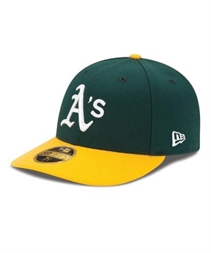 NEW ERA/ニューエラ キャップ LP 59FIFTY MLB オンフィールド オークランド・アスレチックス ホーム 13554935