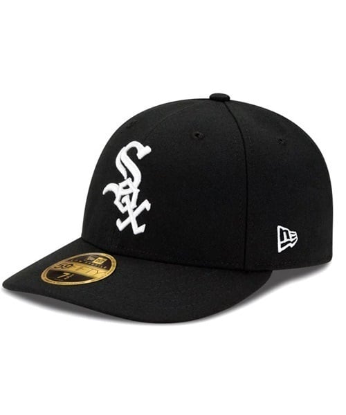 NEW ERA/ニューエラ キャップ LP 59FIFTY MLB オンフィールド シカゴ・ホワイトソックス ゲーム 13554948(BKWT-7)