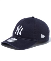 NEW ERA/ニューエラ キャップ 9TWENTY クロスストラップ ウォッシュドコットン ニューヨーク・ヤンキース ネイビー × ホワイト 13562176