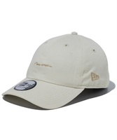 NEW ERA/ニューエラ キャップ カジュアルクラシック Strap Logo スクリプトロゴ アイボリー 13515749(WTBE-FREE)