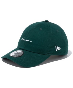 NEW ERA/ニューエラ キャップ カジュアルクラシック Strap Logo スクリプトロゴ ダークグリーン 13515750