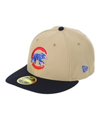 NEW ERA/ニューエラ LP 59FIFTY 1916 2016 シカゴ・カブス キャメル ネイビーバイザー キャップ 帽子 ムラサキスポーツカスタムカラー 70761988