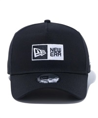 NEW ERA/ニューエラ 9FORTY A-Frame Box Logo ボックスロゴ ブラック × ホワイト キャップ 帽子 9FORTYAF 13751006