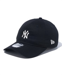 NEW ERA/ニューエラ 9TWENTY MLB Chain Stitch ニューヨーク・ヤンキース ブラック キャップ 帽子  13751073(BLK-ONESIZE)