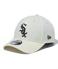 NEW ERA/ニューエラ 9FORTY MLB シカゴ・ホワイトソックス ウーブンパッチ クロームホワイト キャップ 帽子 フリーサイズ 14109667