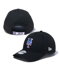 NEW ERA/ニューエラ 9FORTY MLB ニューヨーク・メッツ ウーブンパッチ ブラック キャップ 帽子 フリーサイズ 14109665