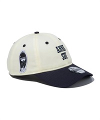 NEW ERA/ニューエラ 9TWENTY ANNA SUI アナ スイ クロームホワイト ネイビーバイザー キャップ 帽子 フリーサイズ 14124356