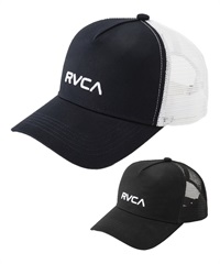 RVCA/ルーカ RECESSION TRUCKER キャップ 帽子 フリーサイズ メッシュ BE041-913(BLK-FREE)