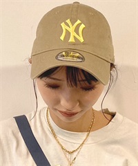 NEW ERA/ニューエラ 9TWENTY ニューヨーク・ヤンキース カーキ キャップ 帽子 14324559 ムラサキスポーツ限定