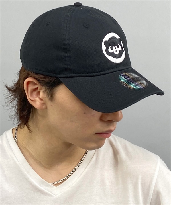 NEW ERA ニューエラ 9TWENTY シカゴ・カブス ブラック×ホワイト キャップ 帽子 14329654 ムラサキスポーツ限定