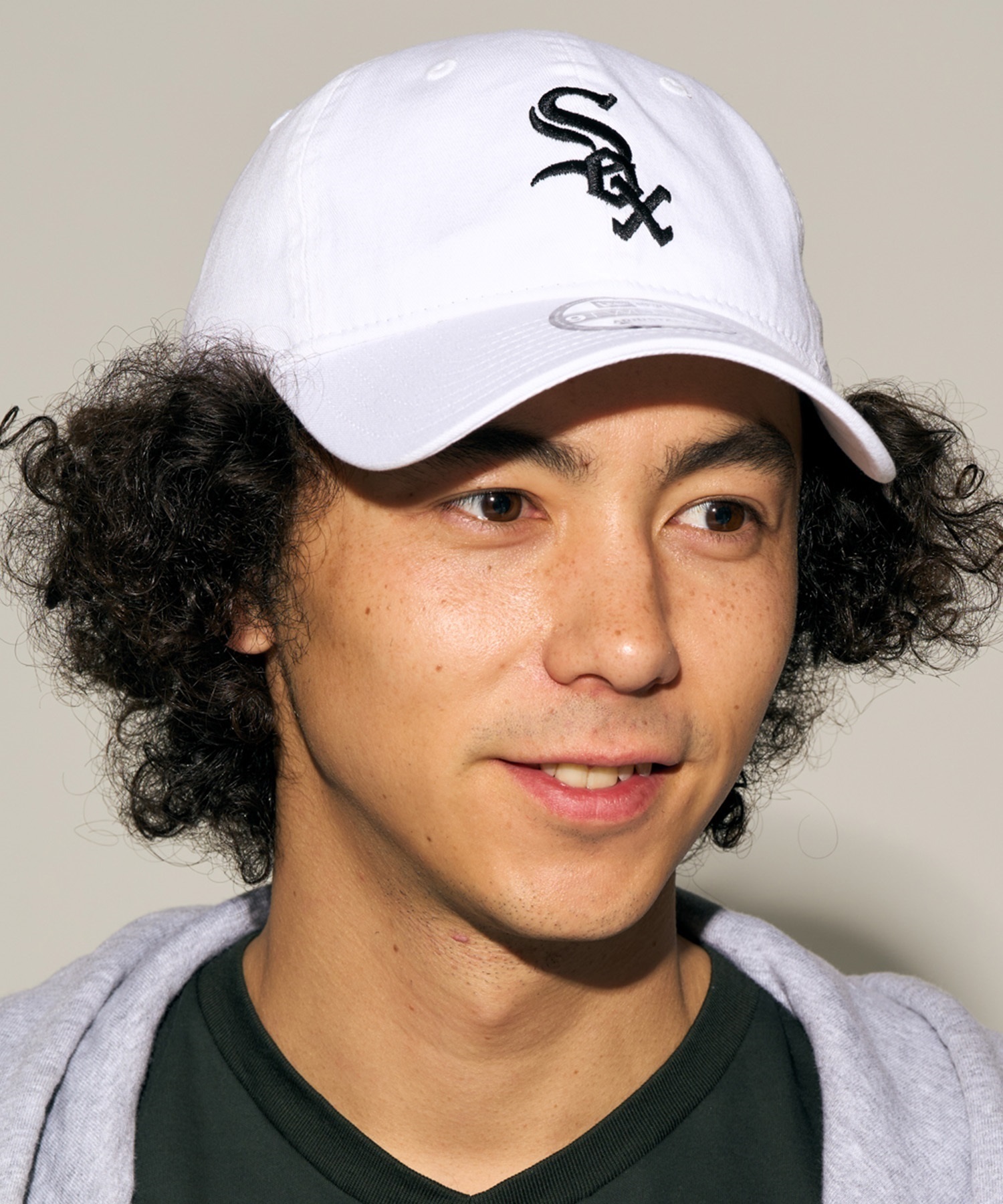 NEW ERA/ニューエラ 9TWENTY シカゴ・ホワイトソックス ホワイト×ブラック キャップ 帽子 14329653 ムラサキスポーツ限定(WHT-FREE)