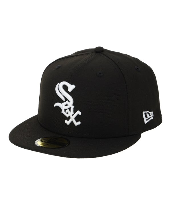 NEW ERA ニューエラ 59FIFTY MLB State Flowers シカゴ・ホワイトソックス ブラック キャップ 帽子 14109910