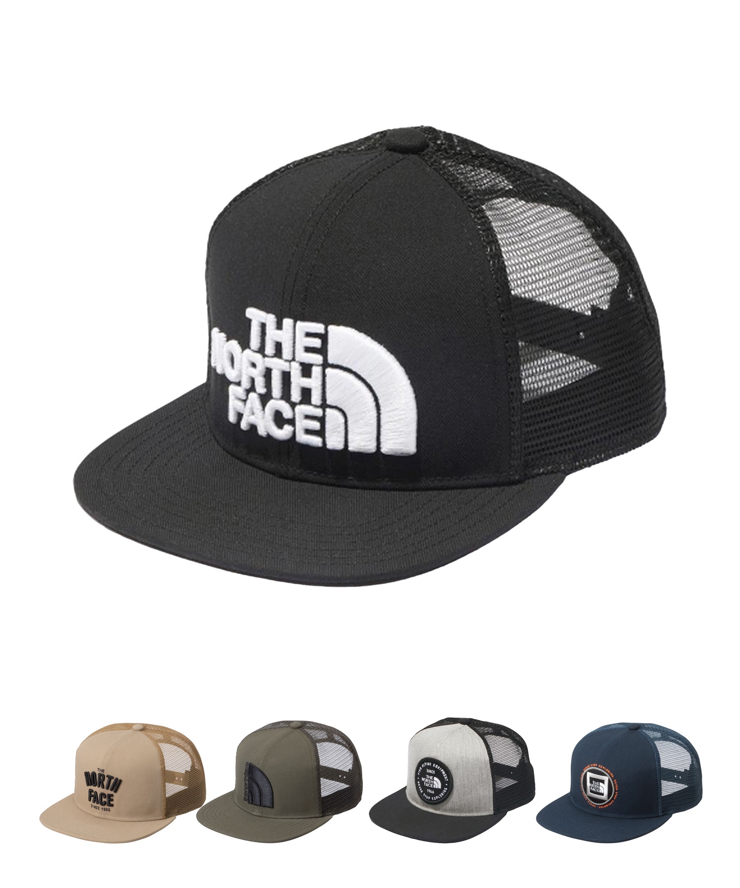 THE NORTH FACE/ザ・ノース・フェイス MCAP MESSAGE MESH CAP NN02333 キャップ(K-F)