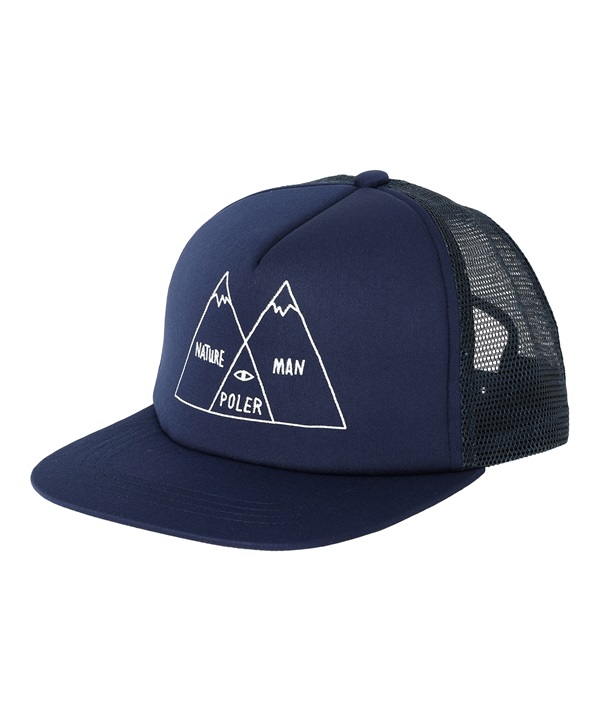 POLER/ポーラー MCAP  VENN MESH CAP 241MCV0316-NVY キャップ