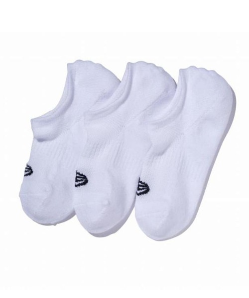 NEW ERA ニューエラ SOCKS VERY SHORT 3PAIRS 11901481 ソックス II E14(WHT-F)