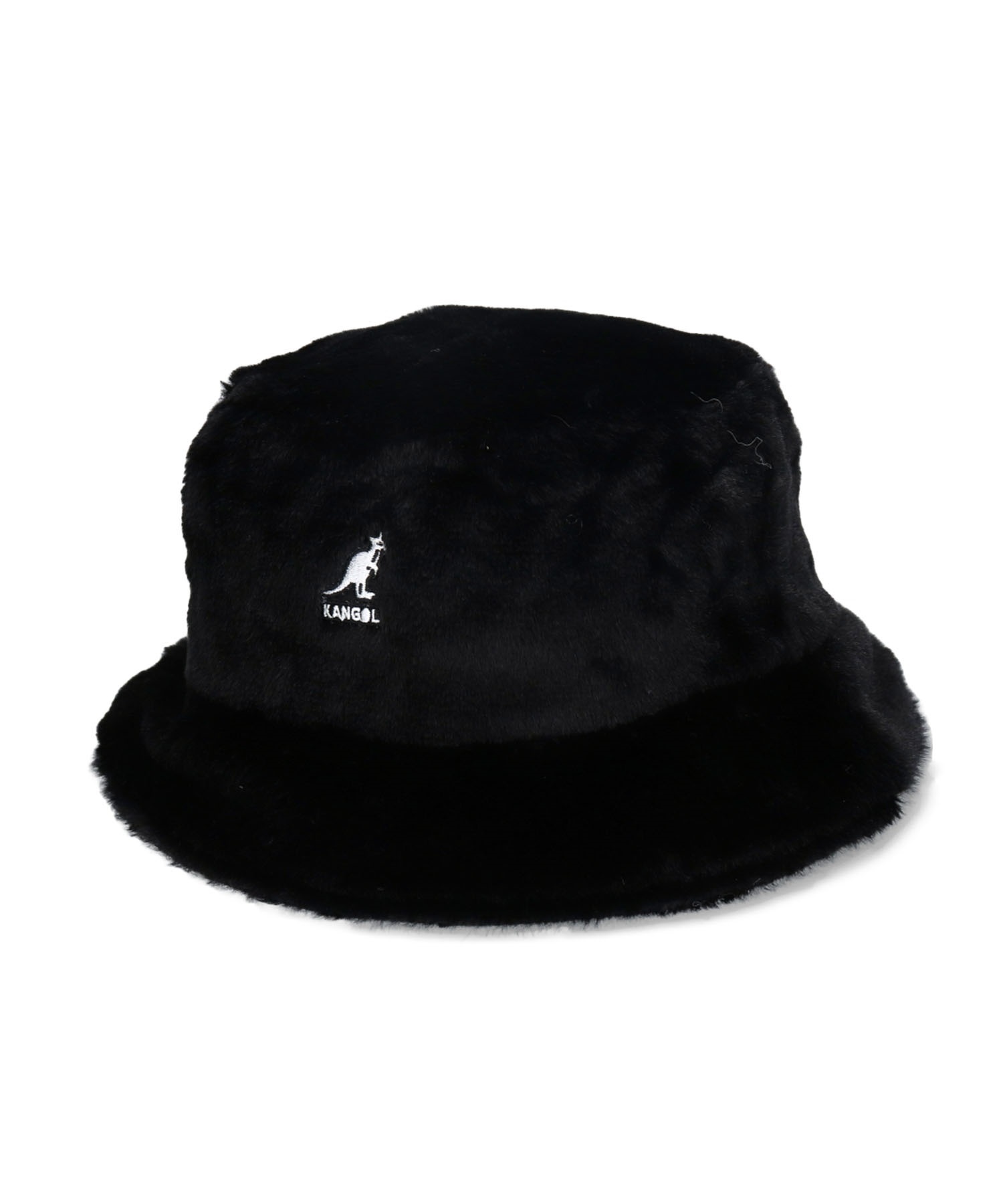 KANGOL/カンゴール ハット FAUX FUR BUCKET フェイクファーバケット バケットハット 234069611(BK/BK-M)