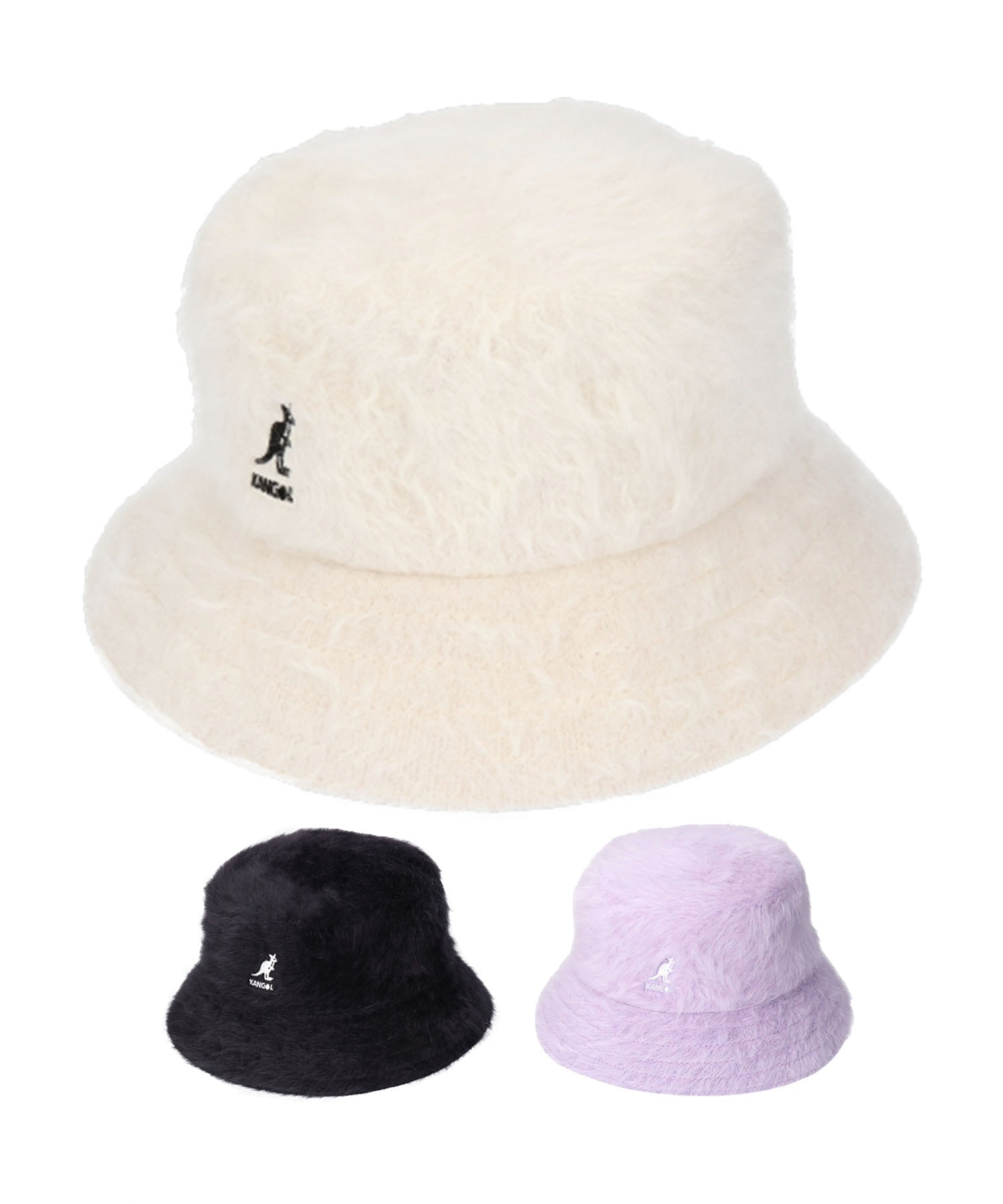 人気ブラドン KANGOL/カンゴール バケット ファーゴラ BUCKET FURGORA ハット 帽子