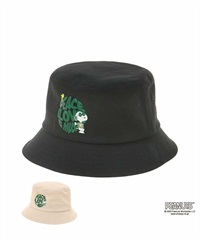 Manhattan Portage/マンハッタンポーテージ Peanuts Bucket Hat スヌーピー コラボ バケットハット バケハ 帽子 フリーサイズ MP226(BK/GR-FREE)