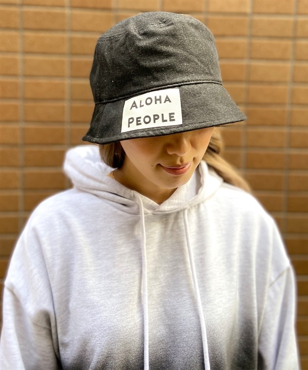 ALOHA PEOPLE/アロハピープル ハット デニム バケットハット バケハ 帽子 AP23AW005-DD9