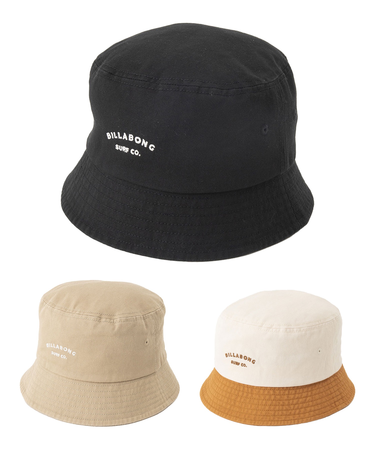 BILLABONG ビラボン BUCKET 2WAY HAT バケットハット バケハ 帽子 BE013-914(BEG-FREE)