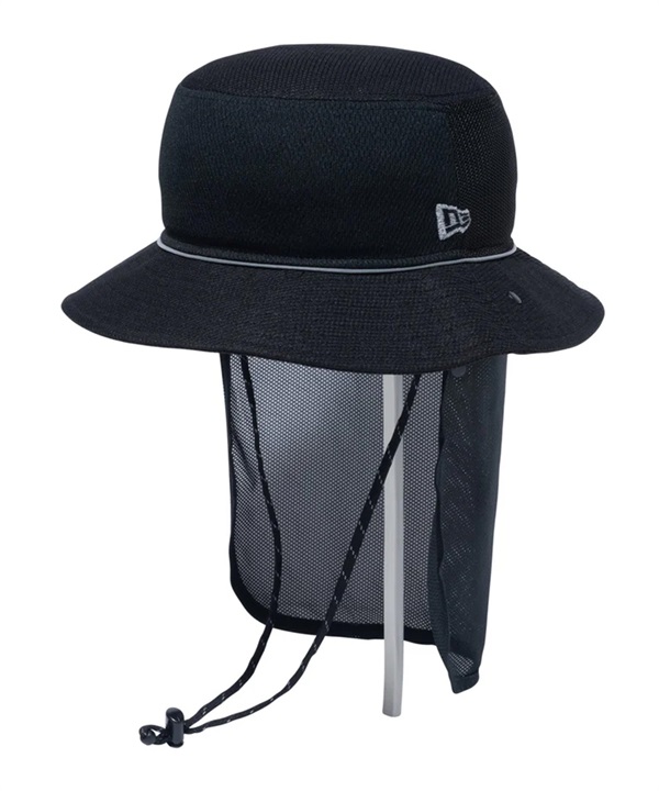NEW ERA ニューエラ アドベンチャーライト サンシェード Tech Multi Mesh ブラック ハット 帽子 14110074