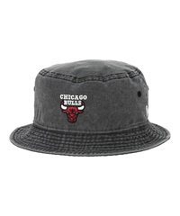 NEW ERA ニューエラ バケット01 NBA Bucket Hat Acid Wash シカゴ・ブルズ ブラック ハット バケハ 帽子 14109609(BLK-SM)