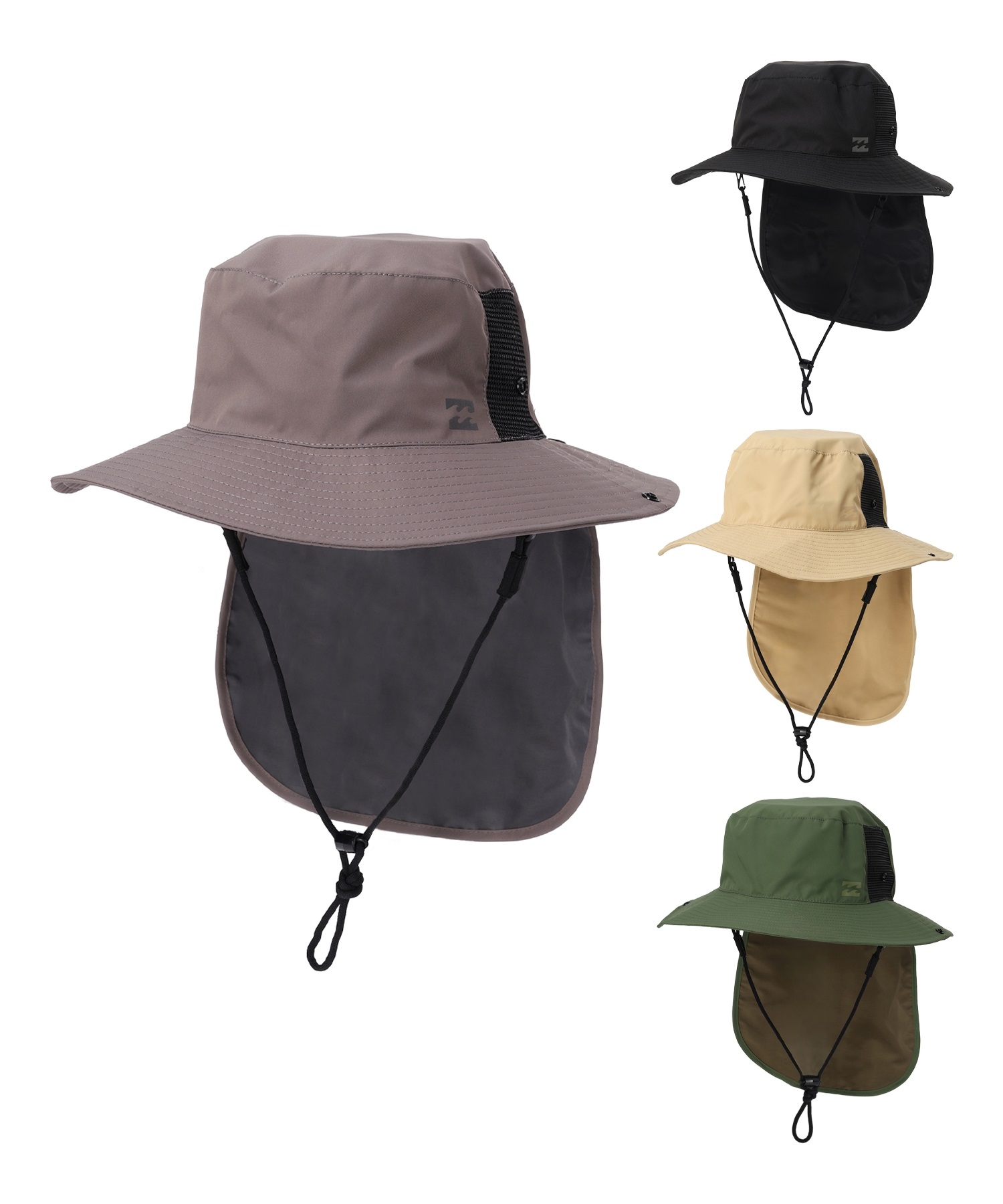 BILLABONG ビラボン サーフハットBEACH OUTDOOR HAT BE013-922 ハット サーフハット(GRY-F)