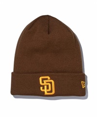 パドレス　ニット帽　メジャー帽子　ほぼ新品 ベーシック カフニット MLB Team Logo サンディエゴ・パドレス