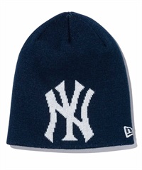 NEW ERA/ニューエラ ビーニー ベーシック ビーニー Cooperstown クーパーズタウン ニューヨーク・ヤンキース ネイビー 13751399(NVY-FREE)