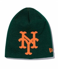 NEW ERA/ニューエラ ビーニー ベーシック ビーニー Cooperstown クーパーズタウン ニューヨーク・メッツ ブリティッシュグリーン 13751400(BGRN-FREE)