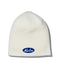 NEW ERA/ニューエラ ビーニー ニット帽 シングル 13751396 OVAL LOGO(OWHI-FREE)