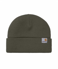 Carhartt/カーハート ビーニー ニット帽 ダブル STRATUS HAT LOW I025741(CYPRE-FREE)